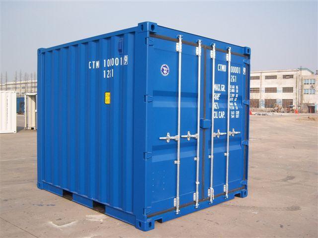 10ft Container mit Stahlboden